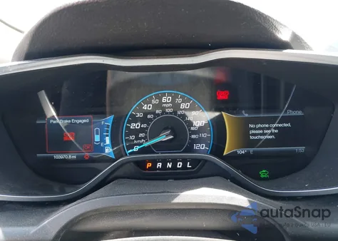 2014 Ford C-Max Energi Sel from USA, damaged, VIN 1FADP5CU0EL510756